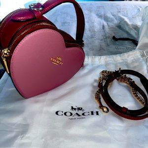 Famous original coach heart never used NWOT